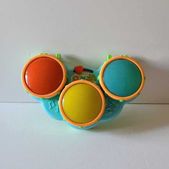 BRIGHT STARTS SAFARI BEATS MUSICAL TOY | DRUMS, ANIMAL SOUNDS &LIGHTS | AGE 3M+ - Picture 2 of 7